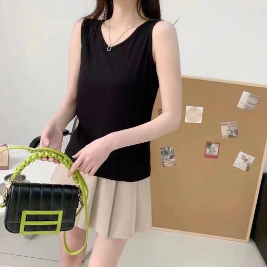 LS竹纤维女士宽肩背心297 商品图1