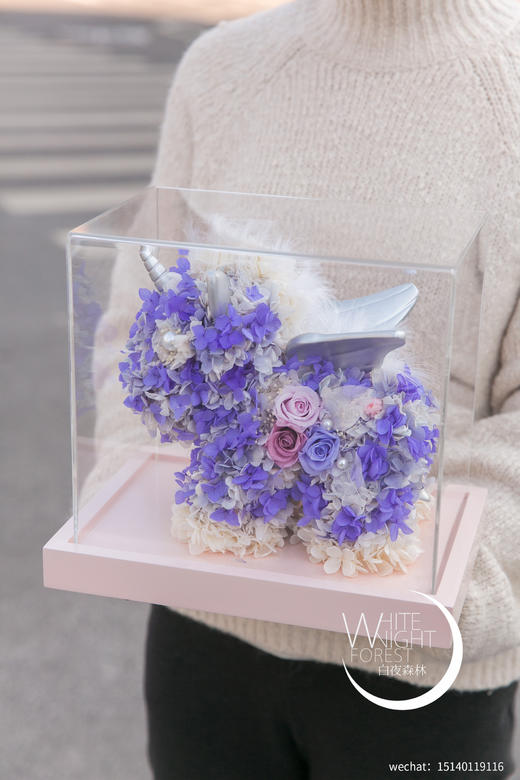 独角兽永生花礼盒 商品图2