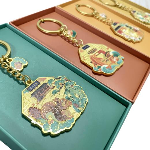 避暑山庄鹏程万里系列金属钥匙扣 商品图3