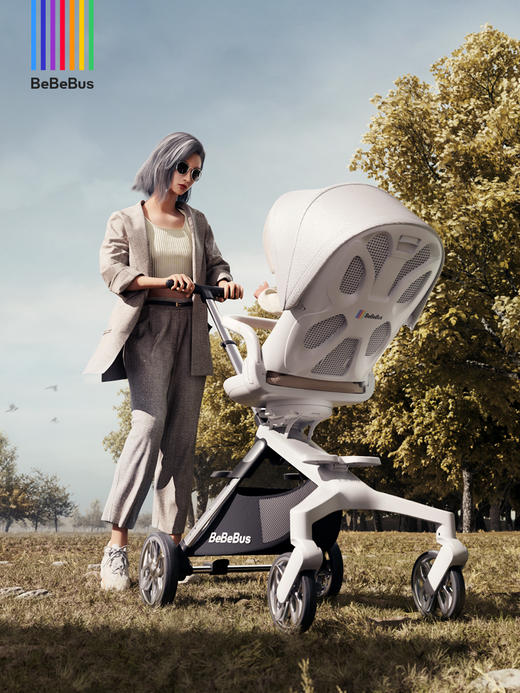 BeBeBus婴儿推车滚轮配件【积分加钱购】 商品图1