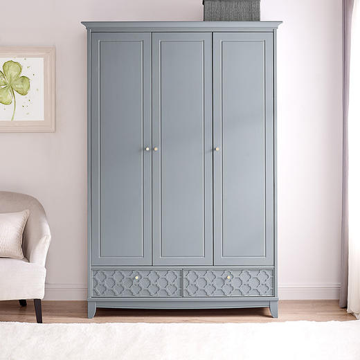 喜梦宝两门三门衣柜现代简约童趣造型卧室家具瑞拉系列 商品图0