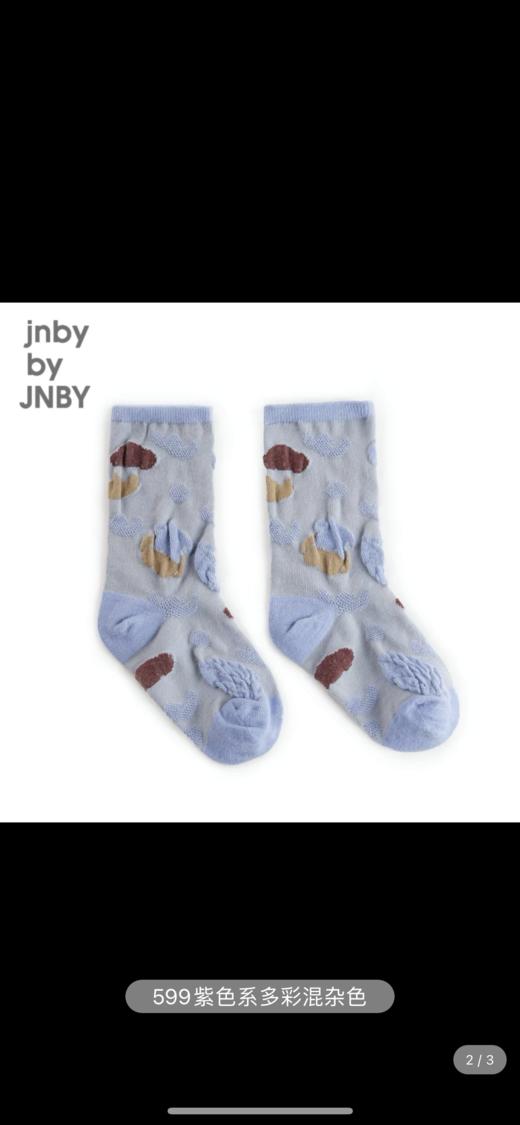 jnby 23年春款  提花全棉袜子  6N2N14530 商品图4