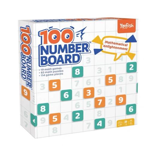 【学而思严选】Yaofish磁性百数板 3-7岁适用 19种创意玩法 数学启蒙 进阶提升 商品图4