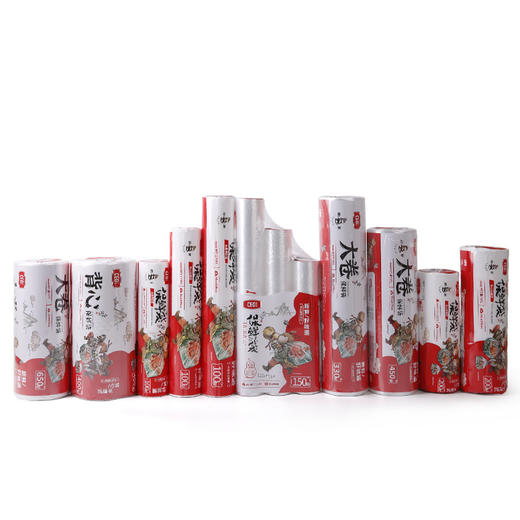 「650只装！PE材质」希艺欧厨房用品冰箱家用平口背心防串味PE保鲜袋大卷收纳整理 商品图4