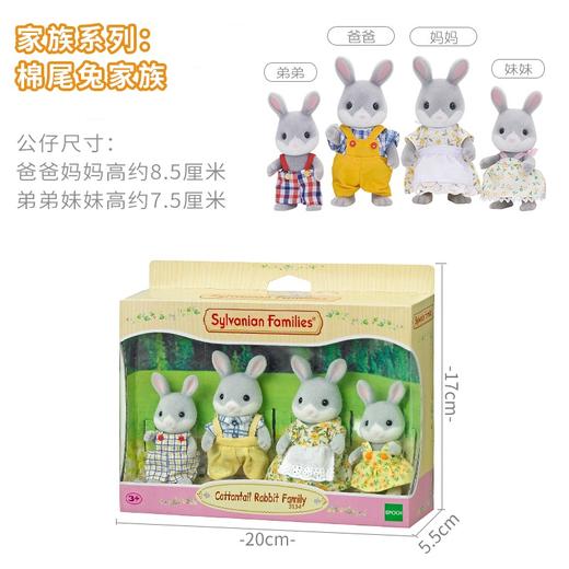 森贝儿家族4030棉尾兔家族 商品图2