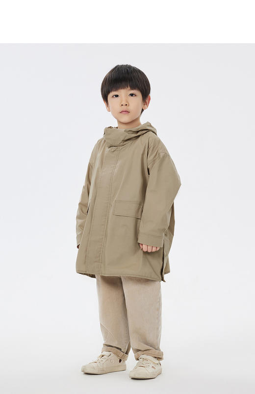 jnby  23年春款 宽松舒适中长款风衣   1N2911170 商品图4