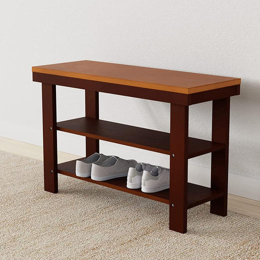 喜梦宝鞋架换鞋凳客厅家用入户凳子鞋柜一体鞋架穿鞋凳玄关 商品图1