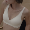 靴下物无痕内衣女小胸聚拢春夏薄款软支撑文胸坑条性感无钢圈胸罩 商品缩略图0