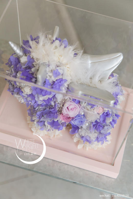 独角兽永生花礼盒 商品图5