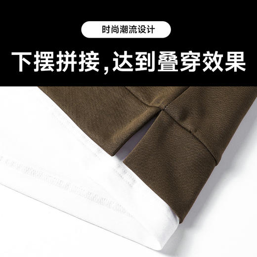 一口价【新款DSK】大依优型大码男装350斤新款连帽卫衣印花长袖宽松休闲加肥加大 商品图3