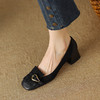时尚气质，复古擦色流苏单鞋YF-A1070 商品缩略图3