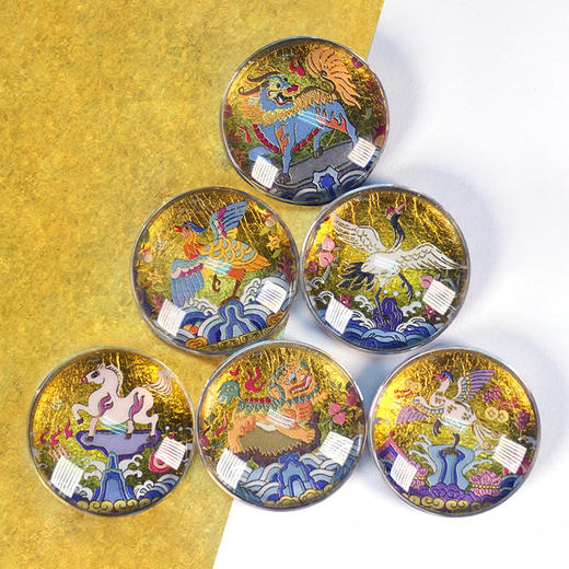 金陵金箔冰箱贴 商品图1