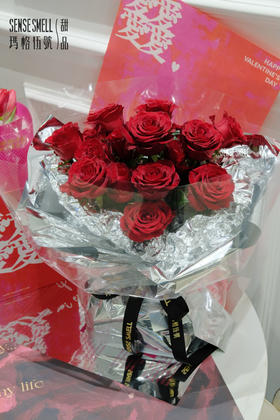 花束——厄瓜多尔红色系（19枝）