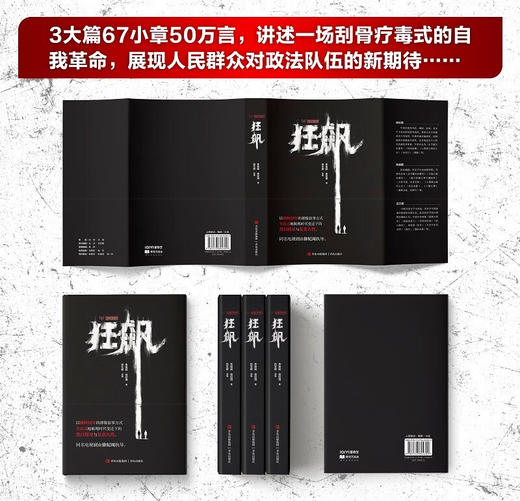 【赠剧照2张+内含主演剧照彩页】正版狂飙小说 徐纪周导演 张译 张颂文 李一桐主演电视剧狂飙全集原著高启强犯罪悬疑小说畅销书籍 商品图3