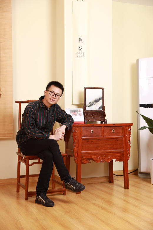 红桥红  家具严选  缅甸花梨（大果紫檀）【恭王府 二屉闷户橱】 商品图4