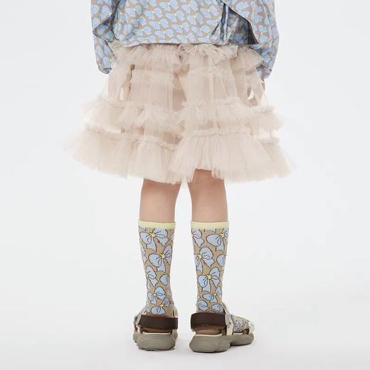 jnby  23年春款 提花中筒袜  6N2N12320 商品图1