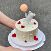 情人节 告白小熊(带灯 )  一鲜奶动物奶油蛋糕 商品缩略图0