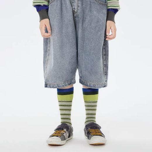 jnby  23年春款  拼色高筒袜  6N1N12330 商品图2