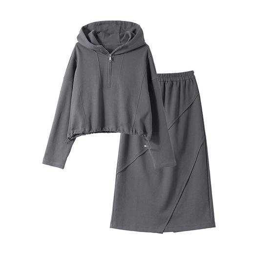 早春卫衣休闲运动服套装女，新款女士御姐炸街洋气时尚两件套潮HR-LNS9590 商品图4