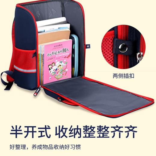 新款减负护脊儿童时尚太空书包 商品图2