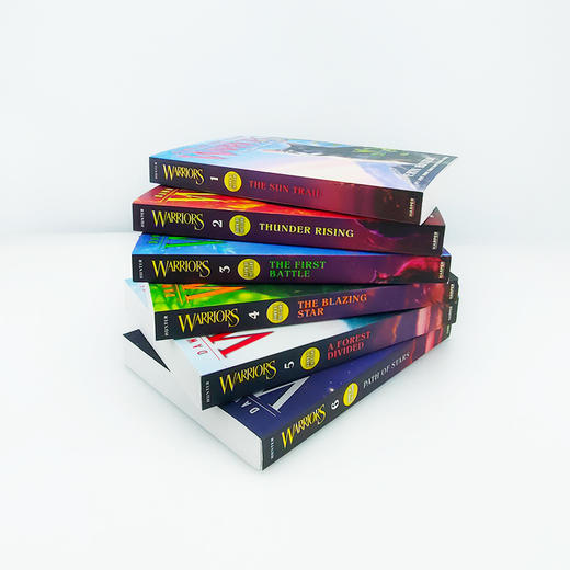 猫武士一二三四五六七部曲全套英文原版小说赠音频 传奇的猫族儿童奇幻成长励志 Warriors The Prophecies Begin 课外阅读进阶桥梁书 商品图3