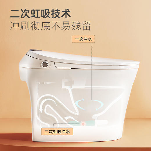 惠达智能马桶一体式全自动马桶家用冲洗烘干多功能电动马桶ET21 商品图1