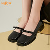 Safiya/索菲娅 法式方头2023年春季新款蝴蝶结粗跟复古玛丽珍单鞋 SF31111056 商品缩略图8