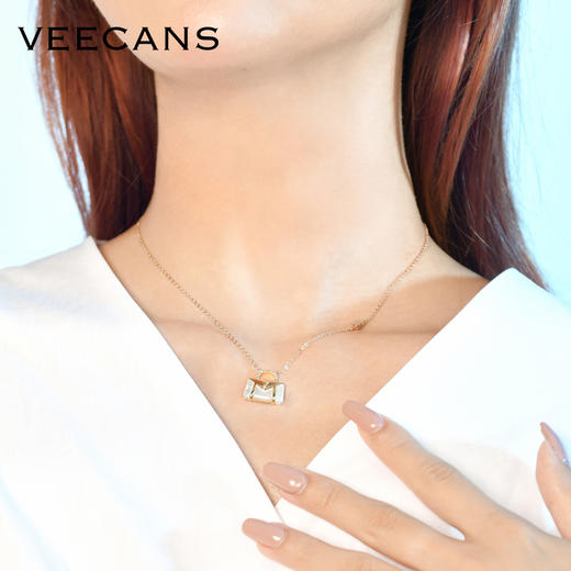 VEECANS-V-Girl活力女孩系列项链锁骨链吊坠礼物 商品图3