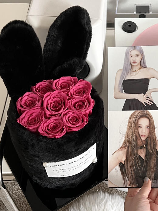 兔兔永生花花盒 商品图4