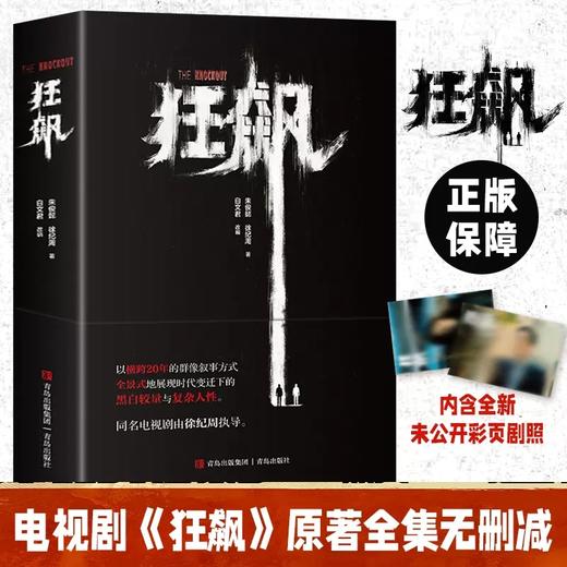 狂飙张译张颂文热播电视剧同名小说正版原著高启强安欣孙子兵法无删减畅销书犯罪刑侦实体书 商品图0