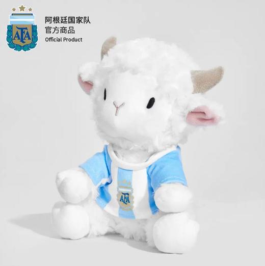 阿根廷国家队官方商品 | 小羊咩西GOAT 梅西10世界杯毛绒玩偶公仔 商品图3