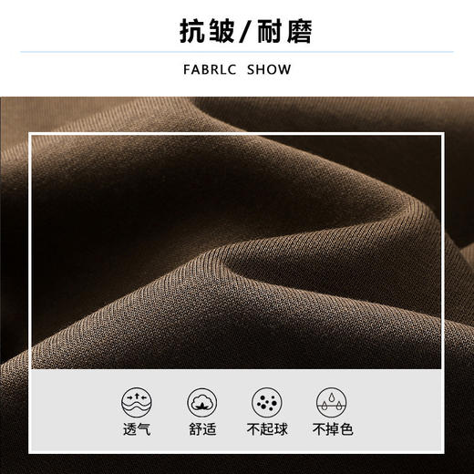 特大码【新款DSK】大依优型大码男装350斤纯色连帽卫衣宽松潮流长袖上衣男士运动 商品图1