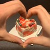 黑巢-黑巢-爱你的炽热的心生日蛋糕生日蛋糕 商品缩略图0