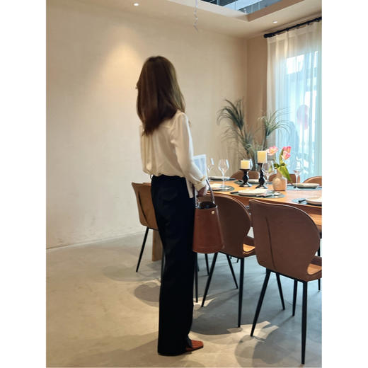 双十一特价 2302202   巴黎家 休闲西裤 长裤 侧边开叉 商品图9