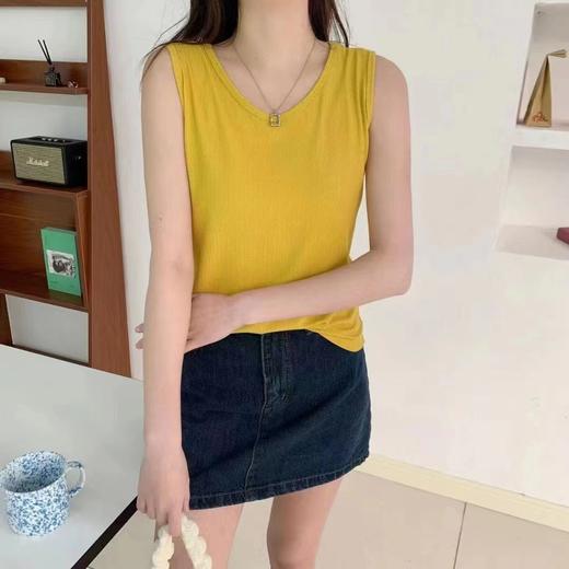 LS竹纤维女士宽肩背心297 商品图4