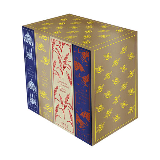 英文原版 Thomas Hardy Boxed Set 企鹅布纹布面经典系列 托马斯·哈代 盒装四本 精装 英文版 进口英语原版书籍 商品图0