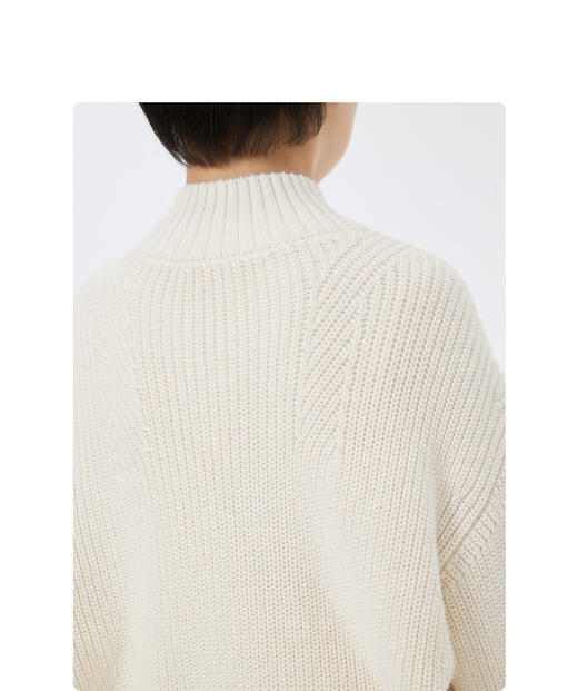 jnby  23年春款  全棉纺纱柔软长袖开襟毛衫    1N2311450 商品图4