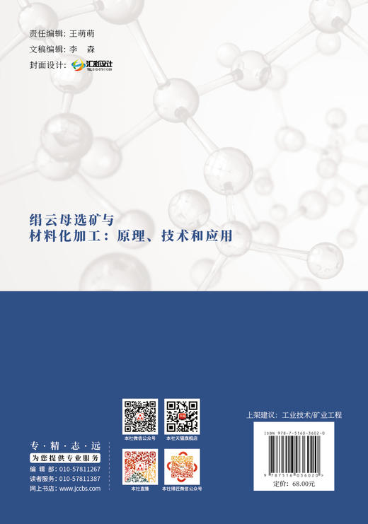 绢云母选矿与材料化加工：原理、技术和应用 商品图1