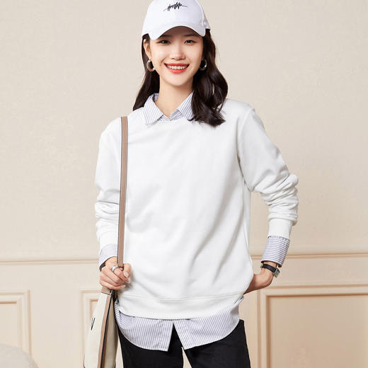 Avann2023圆领-连帽带兜卫衣 商品图4