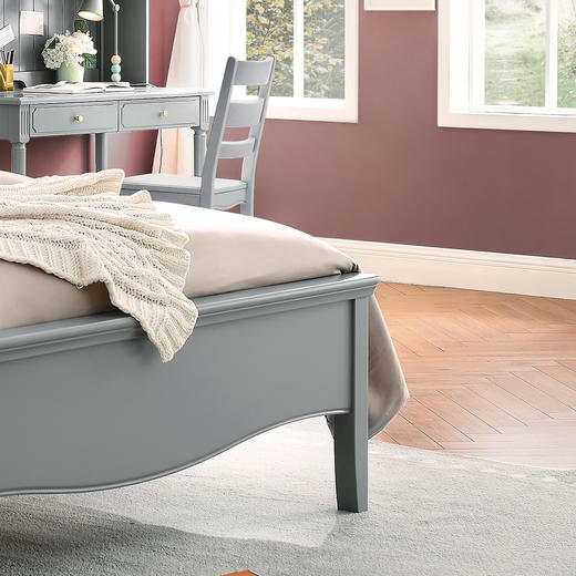 喜梦宝全实木成人床儿童床松木卧室家具 维多利亚 商品图4