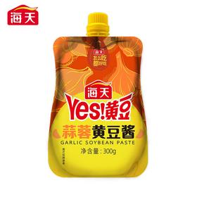 海天蒜蓉黄豆酱300g