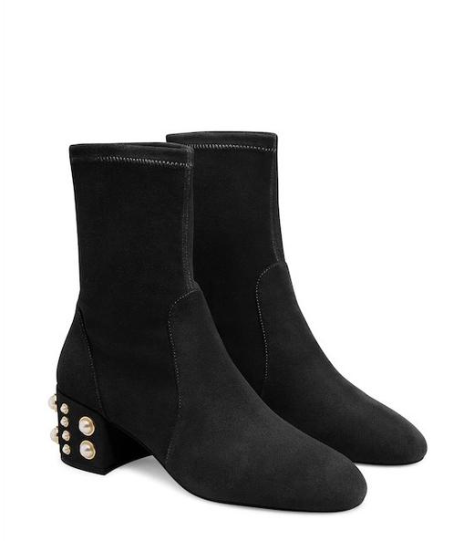 好折！SW ODETTA 50 珍珠跟短靴3折只要1950直邮到手！ 商品图3