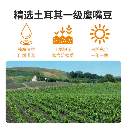 集信堂慢烤鹰嘴豆 即食原味零食 无添加剂无油干炒280g 商品图3