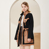MD911斯尔丽瑟俪2022年冬上新拼皮中长款帅气大衣 商品缩略图2