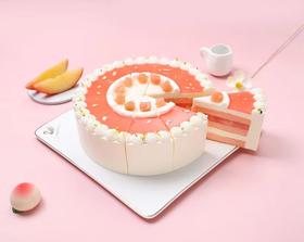 水蜜桃牛乳蛋糕（8寸）
