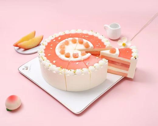 水蜜桃牛乳蛋糕（8寸） 商品图0