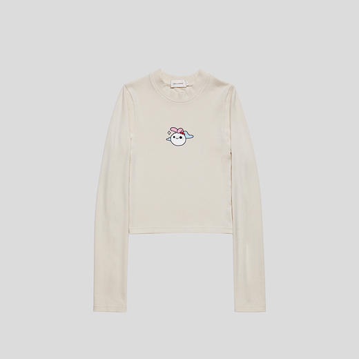 GOODBAI GOODEES新年系列胶印半高领长袖打底 商品图3