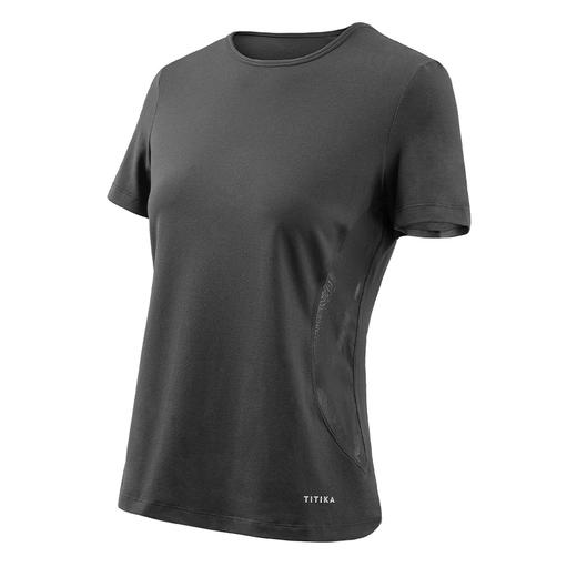 TITIKA ACTIVE运动T恤女网纱拼接吸湿排汗休闲健身短袖上衣 2NT21046 商品图4