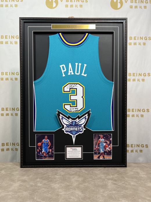 收藏系列 保罗 黄蜂队3号蓝色加签款 亲笔签名球衣 B620254 商品图1