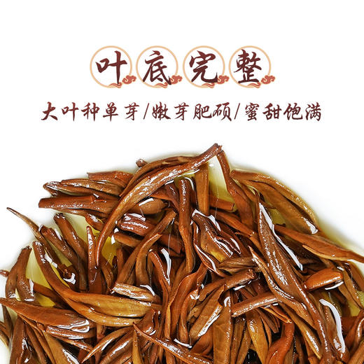 昌宁红牌金芽红茶200克/盒 商品图3